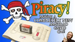 PIRACY! Making an Amstrad GX4000 Cartridge with no ACID chips plundered! All new parts!