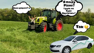 НОВА ЦЯЦЬКА на class! 6,5годин і гідравлічний автопілот від frendt вже на тракторі👌