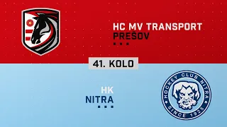 41.kolo HC MV Transport Prešov - HK Nitra HIGHLIGHTS