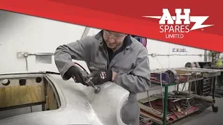 Producing an Austin-Healey Aluminium Front Shroud | A.H. Spares Ltd