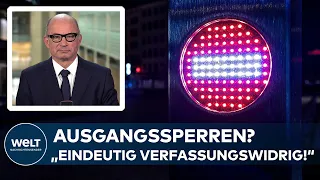 BUNDES-NOTBREMSE: CORONA-AUSGANGSSPERREN? "Eindeutig verfassungswidrig!" - Boehme-Neßler