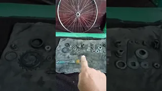 Червячная втулка заднего колеса велосипеда