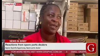Reactions from Abossey Okai spare parts dealers
