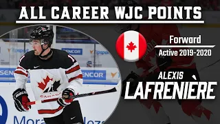 Alexis Lafreniere - All career WJC points