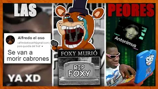 Las PEORES Creepypastas de FNAF