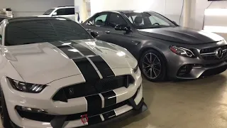 Shelby Mustang GT 350 wrapped  3M Gloss Flip Psychedelic