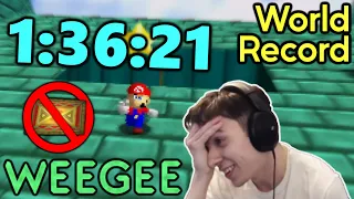 Super Mario 64 120 Star WR 1:36:21