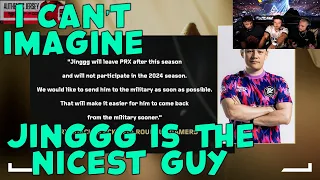 Tarik Reacts to Jinggg's Leaving Paper Rex for Joining the Military