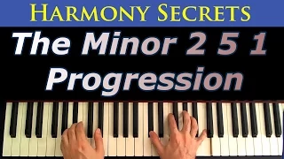 The Minor 2 5 1 Progression - A Jazz Piano Tutorial