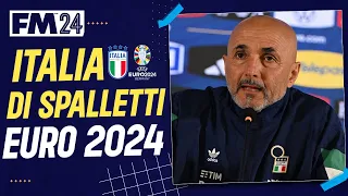 ITALIA CAMPIONE AD EURO 2024 - LE TRE SOLUZIONI TATTICHE DI SPALLETTI SU FOOTBALL MANAGER 2024