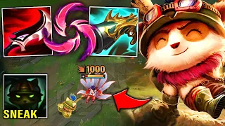 Teemo but I'm an assassin who one shots you (PEEKABOO! IT'S AD TEEMO)