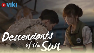 Descendants of the Sun - EP6 | Song Joong Ki Puts On Shoes For Song Hye Kyo [Eng Sub]