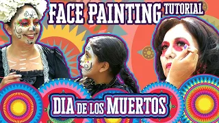 Face Painting Tutorial | Dia de los Muertos