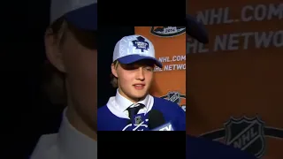 William Nylander after being drafted! (June 27, 2014) #leafs