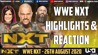 WWE NXT HIGHLIGHTS and REACTION | NXT 08 26 20 | Karrion Kross VACATES NXT Championship! New Champs!