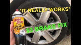 Does Brake Cleaner Work? - How To Fix Squeaky Brakes and Clean Them Quick And Easy (Noisy Brake Fix)