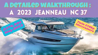 A brand new 2023 Jeanneau NC37 - a detailed walkthrough of this fabulous boat :)