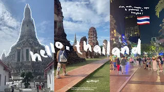 first time in thailand🇹🇭 | 5D4N budget itinerary, bangkok & ayutthaya temples, pratunam, siam etc.