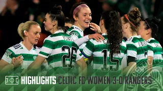 HIGHLIGHTS | Celtic FC Women 3-0 Rangers Women | Derby Delight for Ghirls!