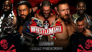WWE WrestleMania 37 Result Predictions | Night 2 | Wrestling Predictor