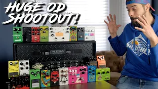 Best OD for a Dual Rectifier - Huge Overdrive & Boost Pedal Shootout on a Rev G!