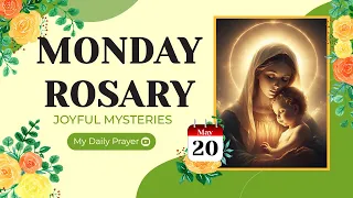 TODAY HOLY ROSARY: JOYFUL MYSTERIES, ROSARY MONDAY🌹MAY 20, 2024 🙏🏻 SPIRITUAL JOURNEY