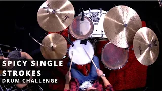 6 Spicy Single Strokes | Drum Lesson | Hand Speed