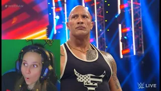 WWE Raw The Rock CALLS OUT ROMAN REIGNS RAW DAY 1 2024