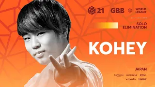 Kohey 🇯🇵 | GRAND BEATBOX BATTLE 2021: WORLD LEAGUE | Solo Elimination