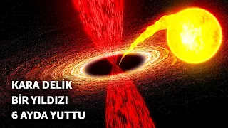 Kara Delik Bir Yıldızı Spagetti Gibi Yedi, Bakın Gökbilimciler Neler Gördü