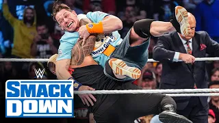 Solo Sikoa executes a brutal sneak attack on John Cena: SmackDown highlights, Oct. 27, 2023