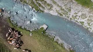 Beautiful nature in Switzerland by drone | Flims - Laax - Falera | Graubünden