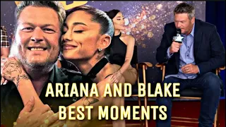 ariana and blake having a love hate relationship for 3 minutes straight