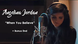 Angelina Jordan's rise to stardom! 🚀 -  “When You Believe” ⏳ 🎼 🏆