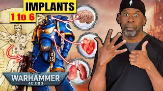 Surgeon Reacts to Space Marine Creation Process - 1 of 5 | 19 Organ Implants (Astartes Organs 1 - 6)