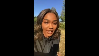 China Anne McClain message to Fans