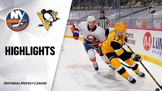Islanders @ Penguins 3/27/21 | NHL Highlights
