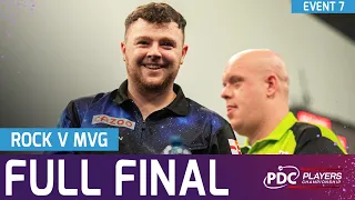 Rock v Van Gerwen | Final | 2023 Players Championship 7