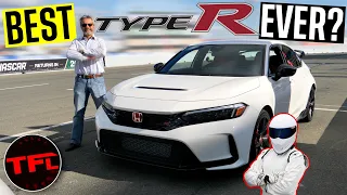 Here's What the Former U.S. Stig Thinks of the Brand-New 2023 Honda Civic Type R on the Track!