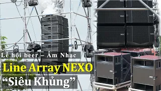 Loa line array NEXO - Lễ Hội Beer - Long An - Phần Cuối -fb: 0974743311