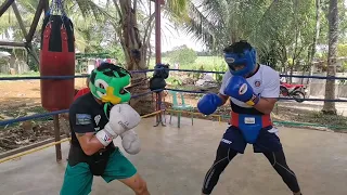 Sparring Day! All out sparring. Jerwin Ancajas Samuel Salva Jerald Paclar Angelo Beltran Daniel Lim💯