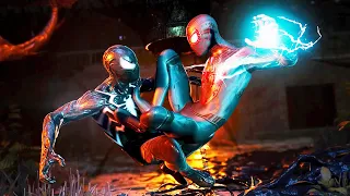 SPIDER-MAN 2 - Miles vs Peter Epic Fight (4K)