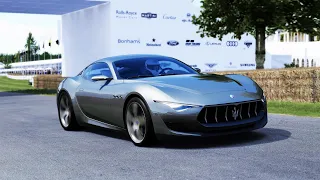 Maserati Alfieri | Goodwood Festival of Speed Hill Climb | Assetto Corsa