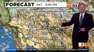 Dry weekend expected for Arizona as warm temperatures stick around