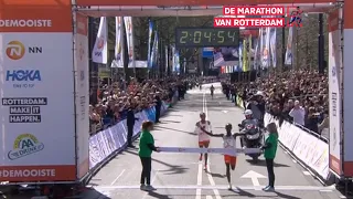 🔥 |  ABDI NAGEEYE eerste Nederlandse WINNAAR ooit in nieuw RECORD | Marathon Rotterdam 2022