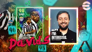 Using a TRICK to pack my fav player! Epic DAVIDS review | eFootball 24