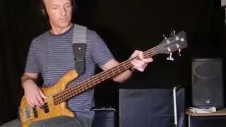 Watching the Wheels (Bass Cover)