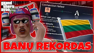 PAGERINTAS GTA RP BANŲ REKORDAS IR APSIVERKUSI TETA⭐ GTA RP SERVERIŲ PERLIUKAI #18