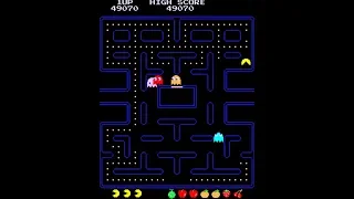 Arcade Longplay - Pac-Man (1980) Midway