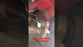 electronic parking brake bypass no computer needed